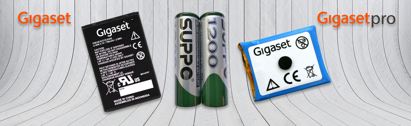 Batterie Gigaset SL750H, SL400H, SL610H - Voip and Go