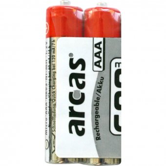 Arcas Battery Pack AAA 600mAh 2 x 600mA