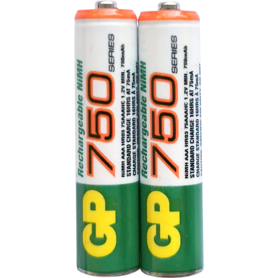 Gigaset Lot de 2 Batteries Rechargeables GP 750 mAh 