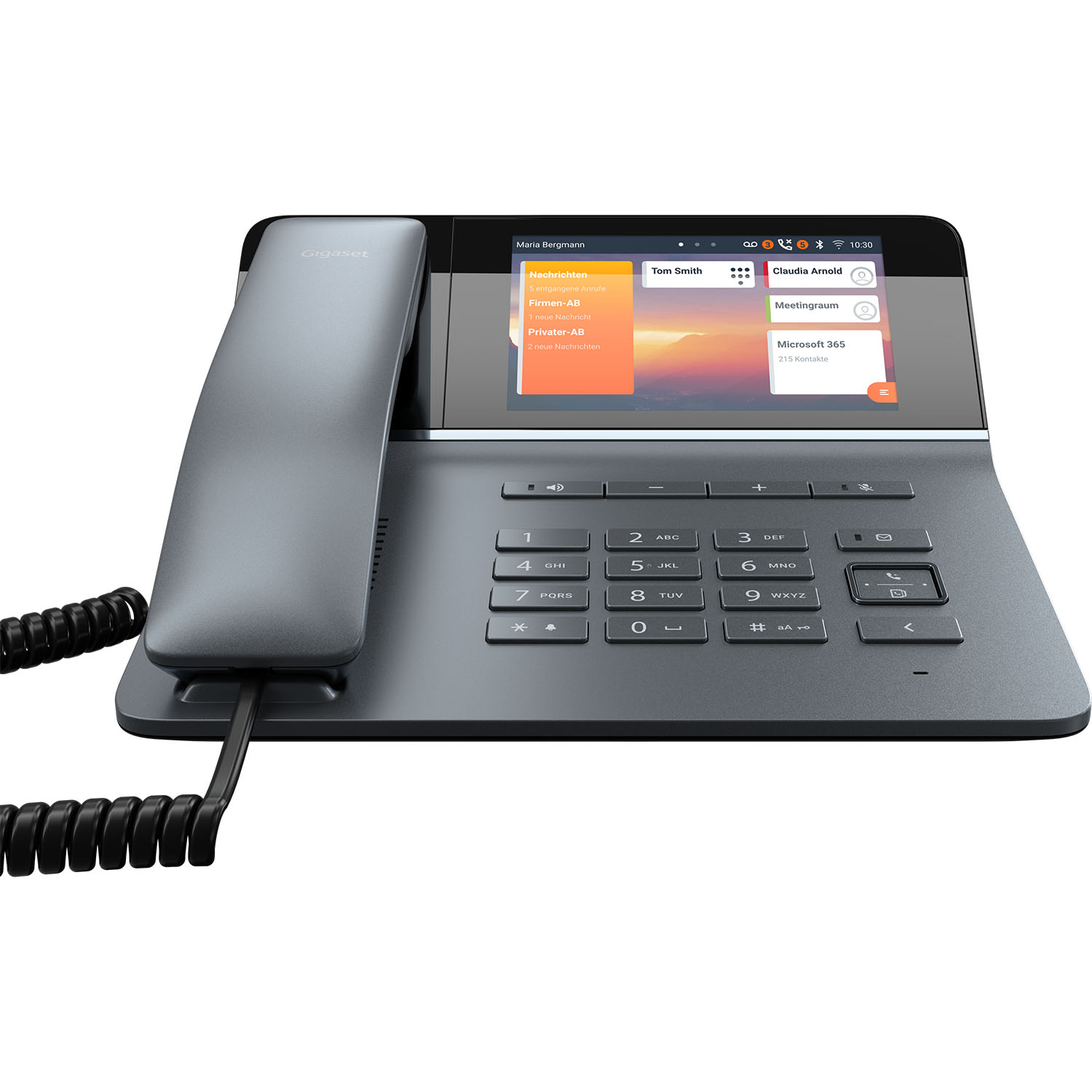 Téléphone De Bureau Gigaset Maxwell 3 - DECT - Noir - Bon état